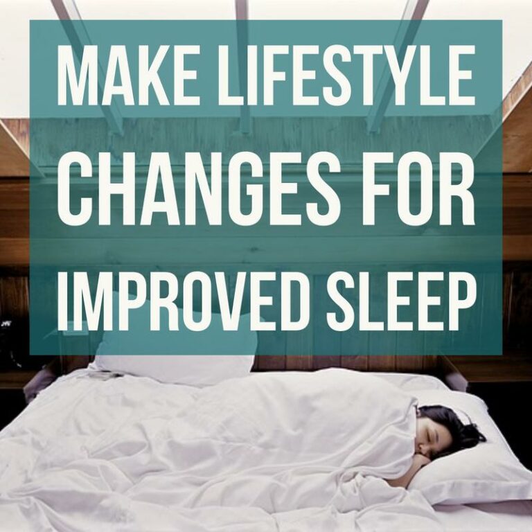 Make lifestyle changes for improved sleep by retraining your brain